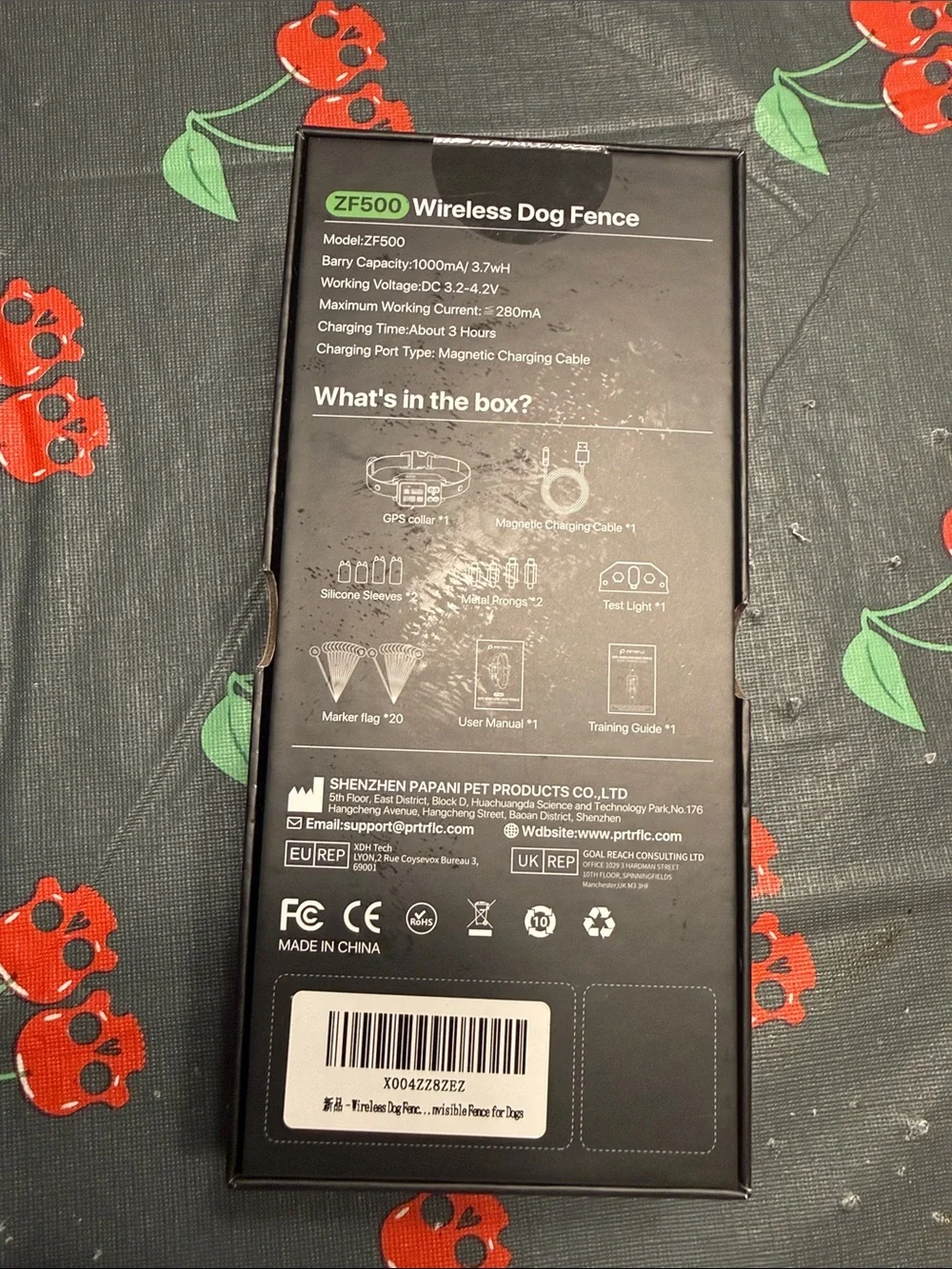 PRTRFLC gps wireless